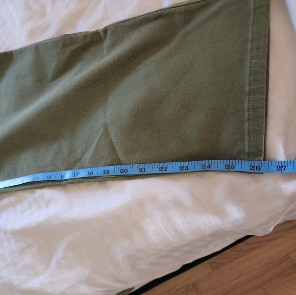 Style & co High-Rise mom pant in dry grass color size 16 NWT - Picture 3 of 6